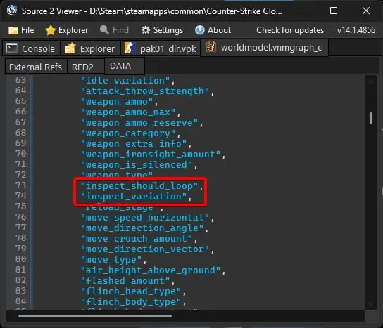 В CS2 могут добавить анимации осмотра оружия от третьего лица
