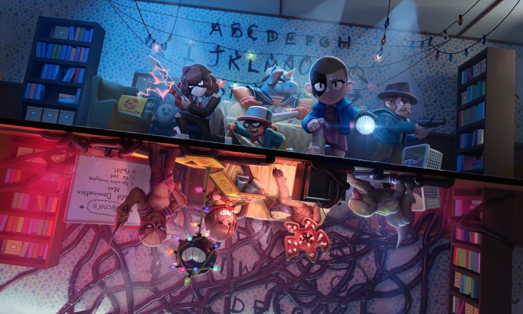 Как получить скины Очень Странные Дела в Brawl Stars