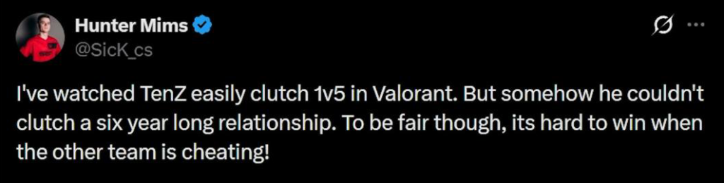 Киберспортсмен и стримерша расстались после шести лет и помолвки. Он помог ей пережить рак
