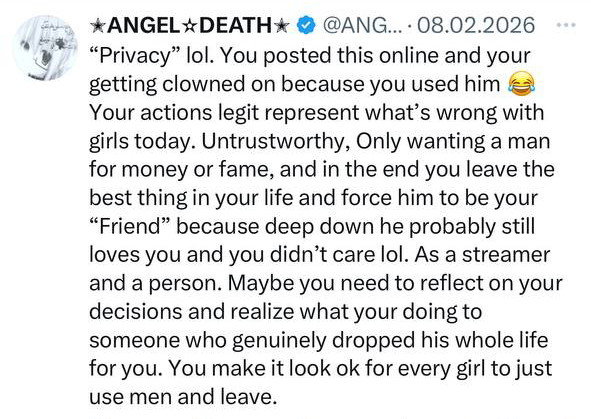 Киберспортсмен и стримерша расстались после шести лет и помолвки. Он помог ей пережить рак