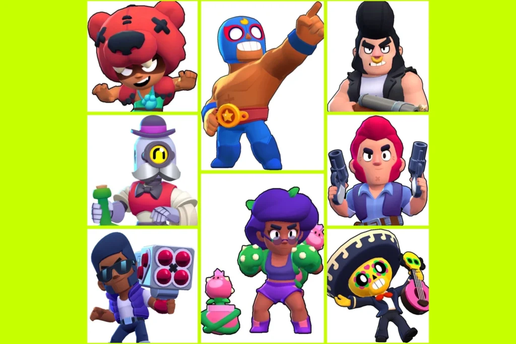Список всех бойцов Brawl Stars