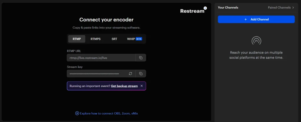 Как одновременно стримить на Twitch, Youtube, Kick, VK и другие площадки