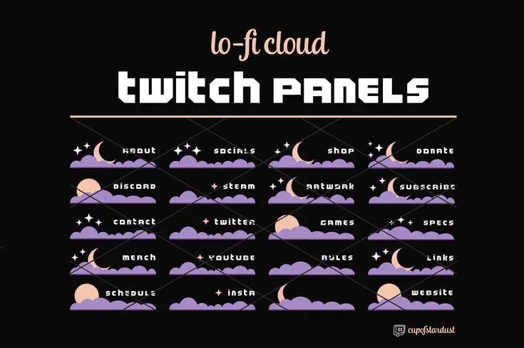 Готовые картинки для описания Твича: на донат и не только