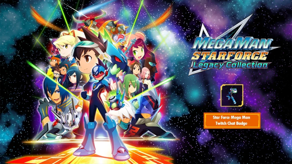 Twitch выпустил значок «Star Force Mega Man» за подписку на стримы по игре