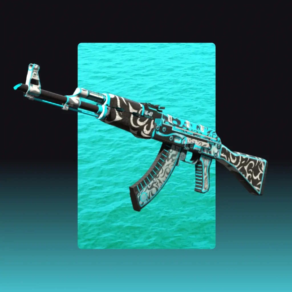 18 небанальных скинов цвета морской волны в CS2