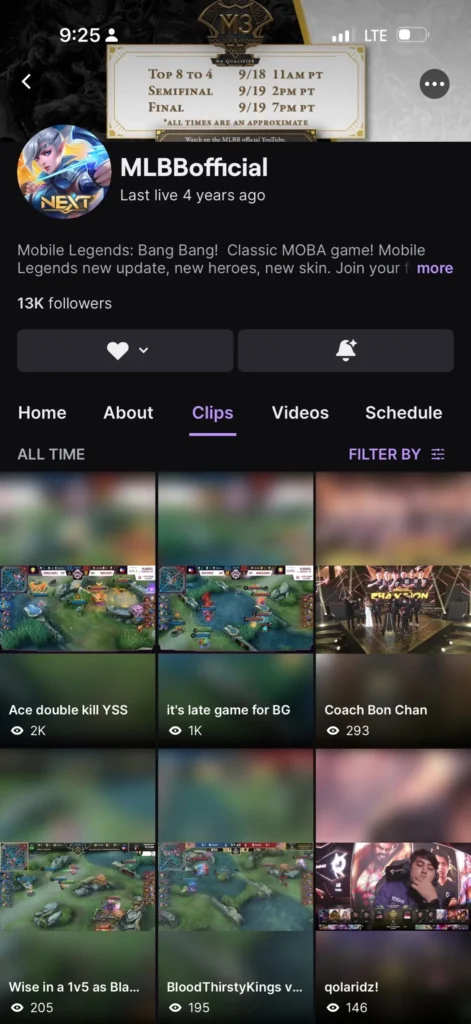 Где смотреть все турниры по MLBB и как за ними следить?