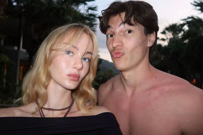 Лав Соса с бывшей девушкой Юлией