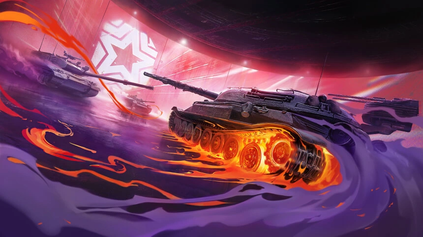 BetBoom проведет серию турниров «Битва Чемпионов» по «Миру танков». Призовой фонд - 48,5 миллионов рублей