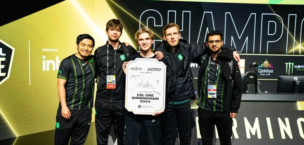 На ESL One Birmingham Falcons установят рекорд по количеству матчей, сыгранных неизменным составом