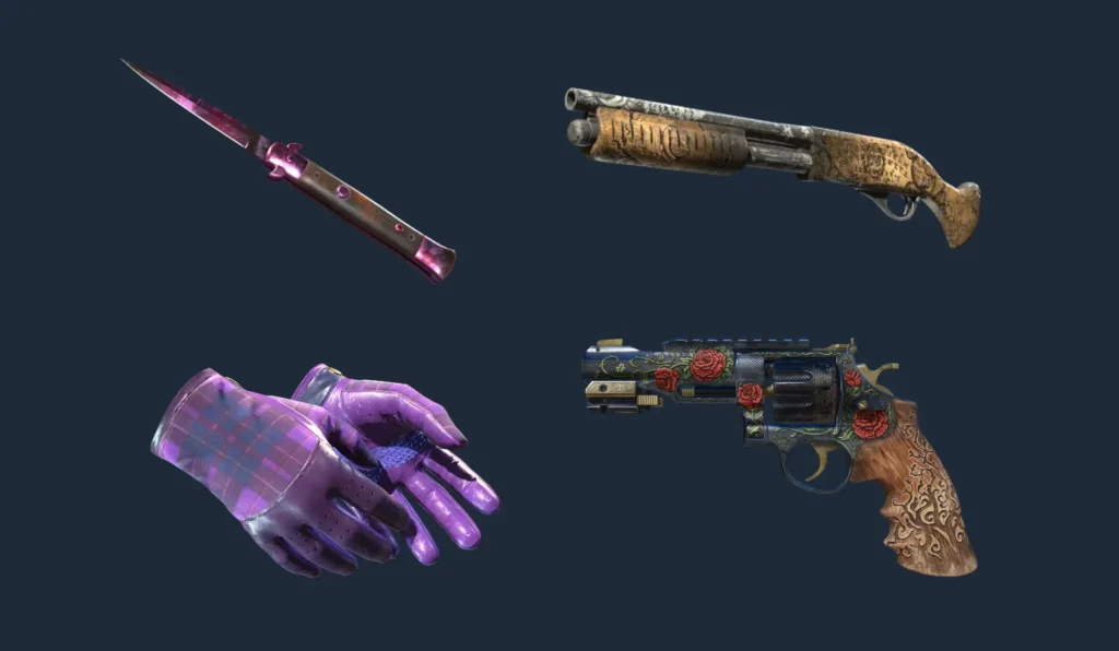 Весенние вайбы CS2: 15 скинов с цветочками