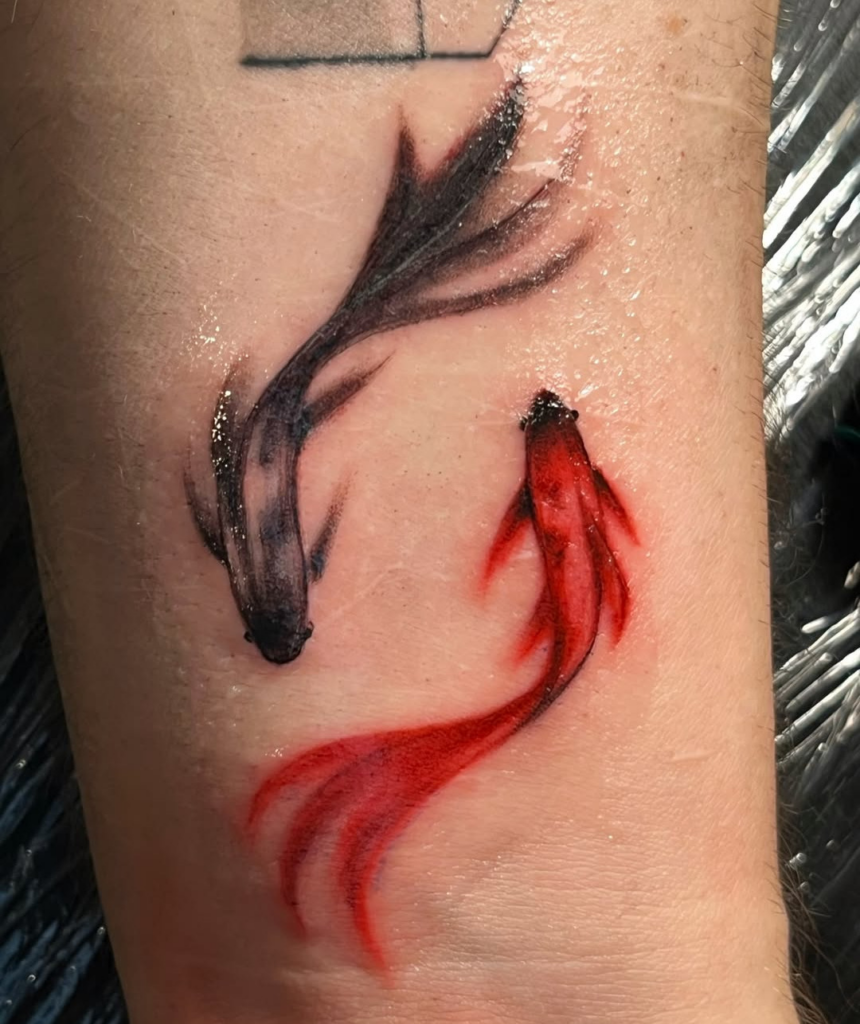 Yatoro набил третью тату