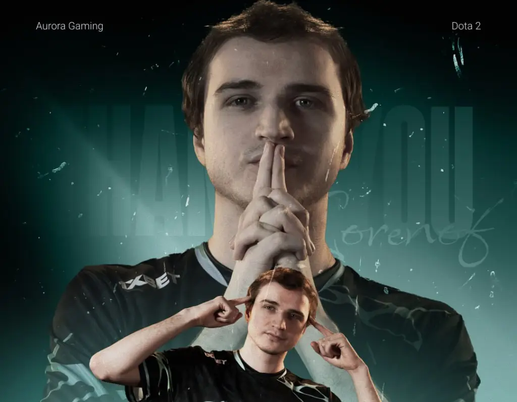 Aurora попрощалась с lorenof: «Ты навсегда останешься в истории организации и Доты»