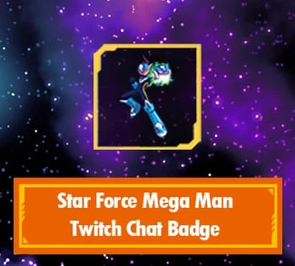 Twitch выпустил значок «Star Force Mega Man» за подписку на стримы по игре