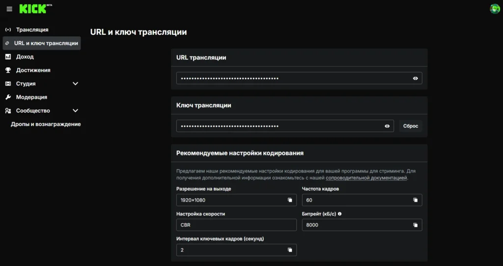 Как запустить стрим на Kick с ПК и телефона, полный гайд