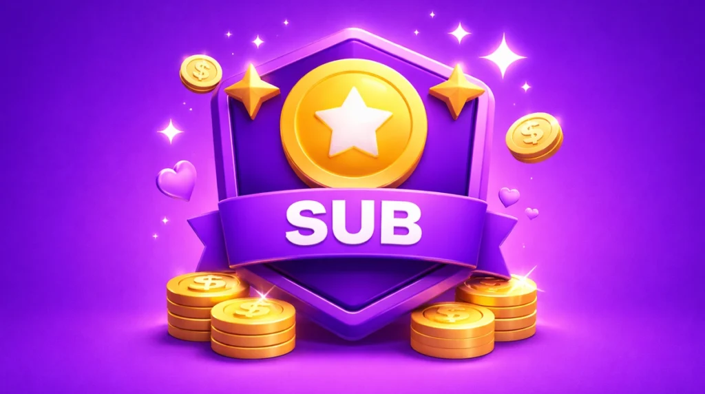 Что дает платная подписка на Твиче?